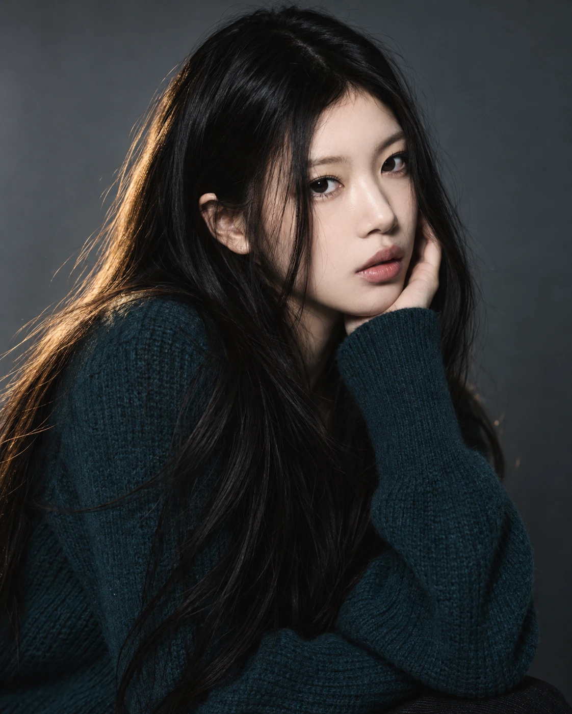 그레이디언트 맵 편 전용 AI 인물 사진