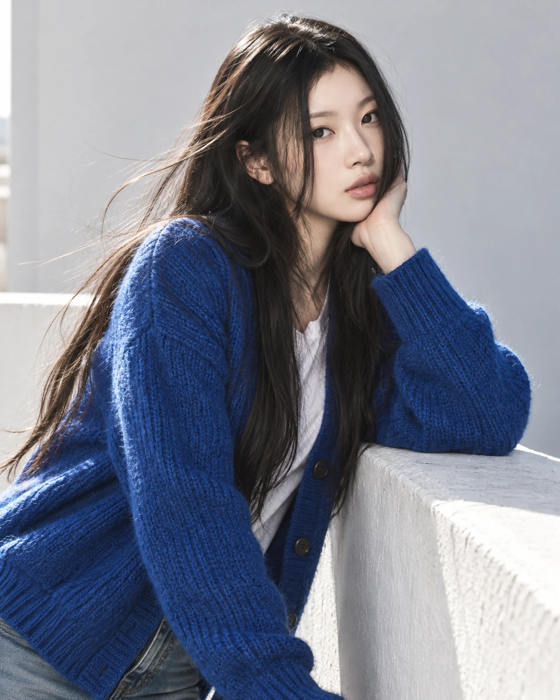 색조·채도 편 전용 AI 인물 사진