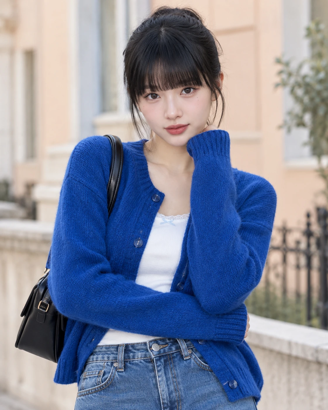 선택 색상 편 전용 AI 인물 사진
