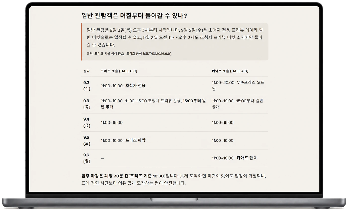반복 활용할 수 있는 아트 가이드